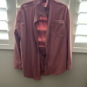 Men's Corduroy Jacket - Rose by [Brand]
